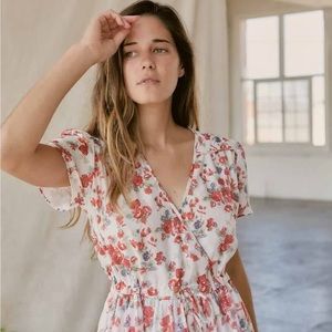 Christy Dawn - Dawn Dress In Vermillion Bloom
